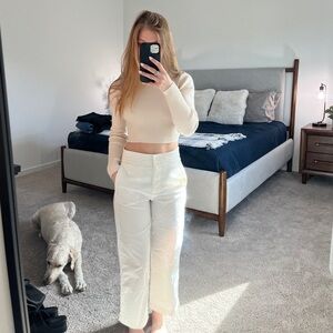 Babaton White Pants
